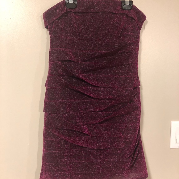 Pink Sparkly Dress - Dynamite - Picture 2 of 8